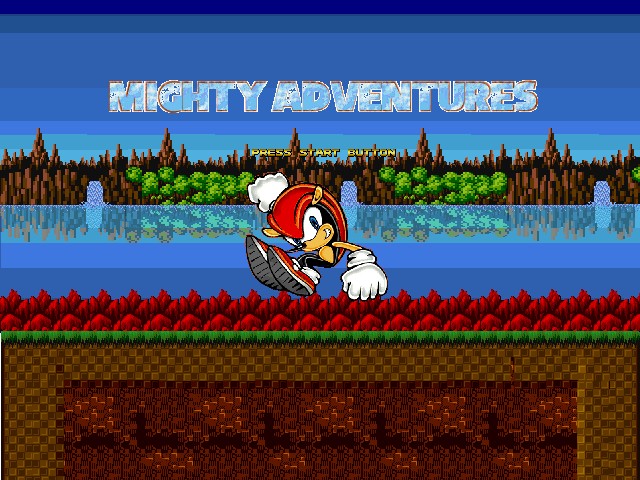 Mighty Adventures Title Screen (???Mighty Adventures BETA???)